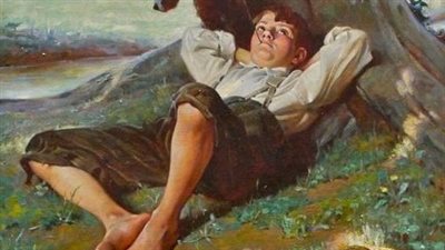 قصه في أحد القرى الصغيرة ،كان يعيش شاباً سعيداً كامله