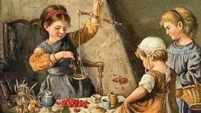 قصة_الثلاث بنات وجرة العسل