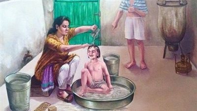 قصة استيقظ الزوج كاملة