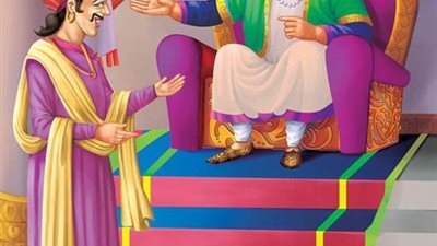 رأى أحد الملوك بمنامه كامله