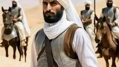 معركة اليرموك خرج رجل عملاق من الروم يتبختر ويطلب المبارزة من المسلمين ..