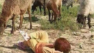 قصة_الطفل_والمراه_والجنه