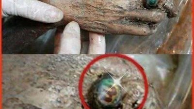 مومياء غامضة في قبر في بيرو