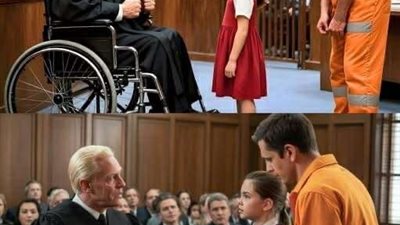 طفلة وقفت أمام القاضي المقعَد وقالت: أطلقوا أبي… وسأجعلكم ترونه يمشي!