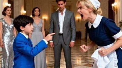 حين طلب المليونير من ابنه اختيار أمٍّ جديدة لم يتوقع أن يشير إلى الخادمة!