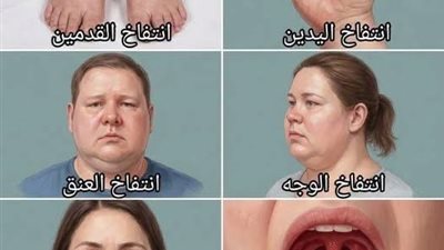 انتفاخ اليدين: اشرب ال..