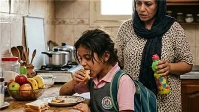 قصه بنتي بترجع من المدرسه كل يوم وهي جعانه من حكايات نور محمد