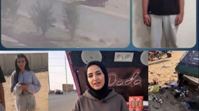 فيديو حاډث هدير بائعة الشاي
